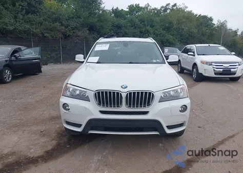 2014 BMW X3 xDrive28I из США, поврежденный, VIN 5UXWX9C55E0D11028